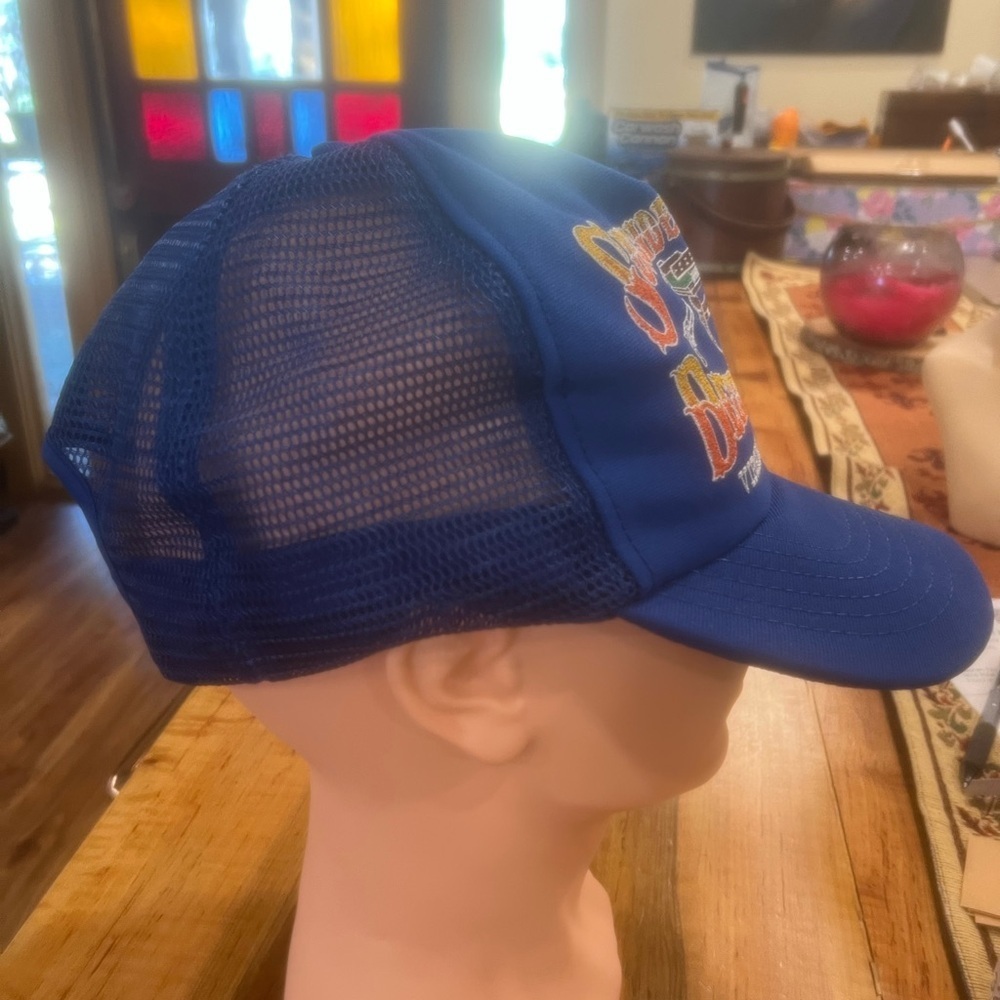 Blue Virginia City Trucker Hat View 5